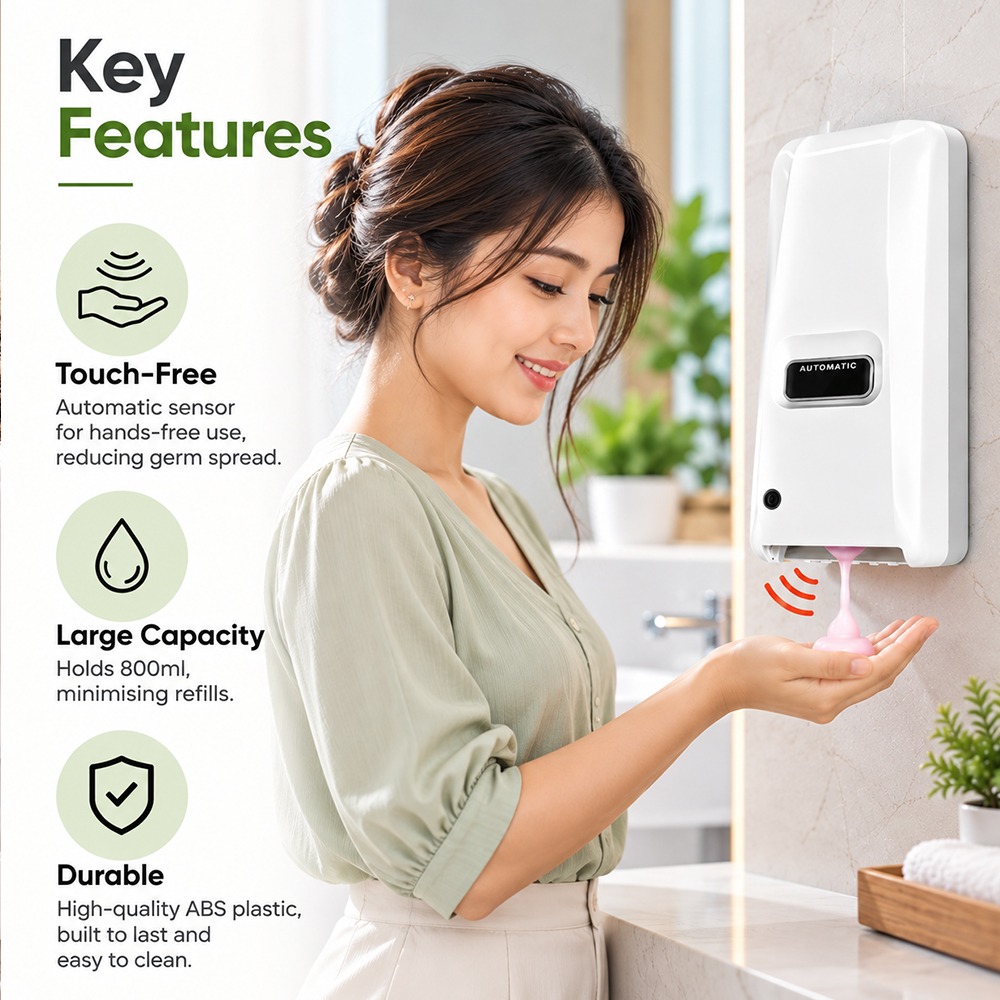 Automatic Soap Dispenser key features