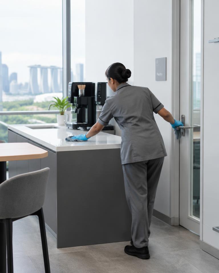 Cleaning & Maintenance: workplace hygiene situation